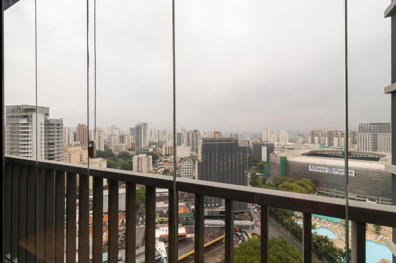 Studio Em Frente Ao Allianz Parque Com Piscina Na Cobertura - Vn 16 Apartman São Paulo Kültér fotó