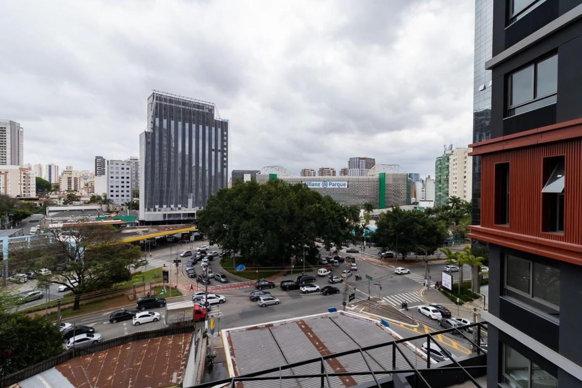 Studio Em Frente Ao Allianz Parque Com Piscina Na Cobertura - Vn 16 Apartman São Paulo Kültér fotó