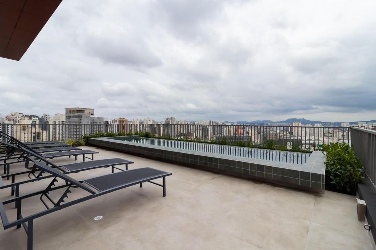 Studio Em Frente Ao Allianz Parque Com Piscina Na Cobertura - Vn 16 Apartman São Paulo Kültér fotó