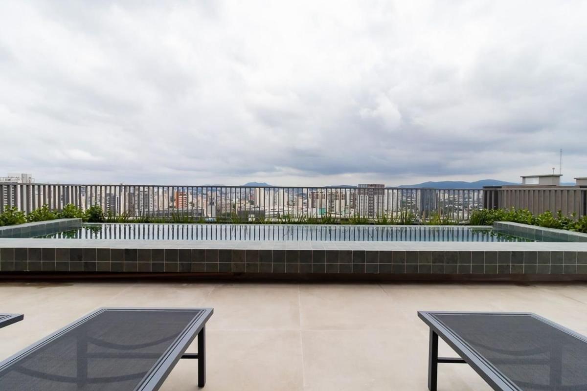Studio Em Frente Ao Allianz Parque Com Piscina Na Cobertura - Vn 16 Apartman São Paulo Kültér fotó