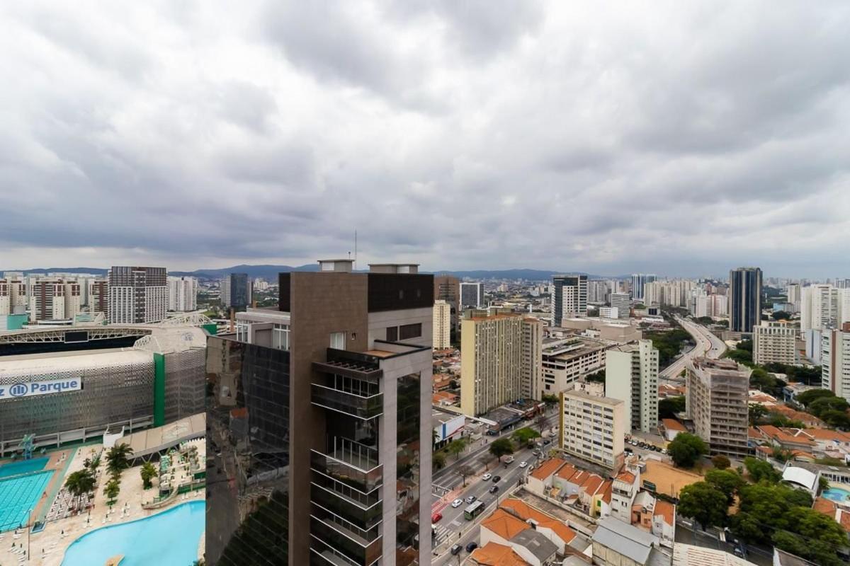 Studio Em Frente Ao Allianz Parque Com Piscina Na Cobertura - Vn 16 Apartman São Paulo Kültér fotó
